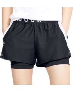 Under Armour Shorts Play Up 2-in-1 Women black/white