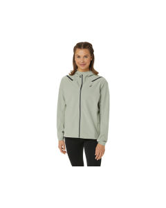 Asics Accelerate Waterproof Jacket Lady olive grey