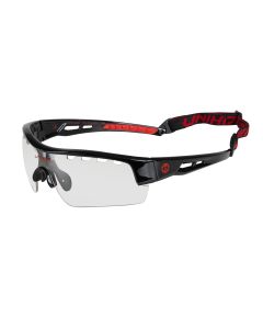 Unihoc Brille Victory schwarz/rot senior