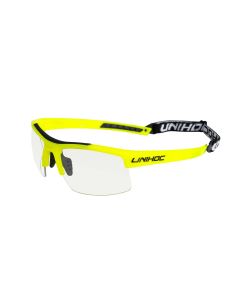 Unihoc Brille Energy neon yellow kids