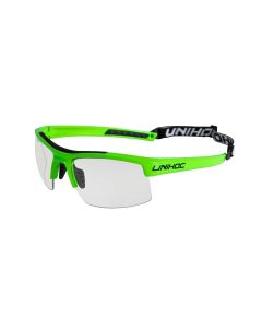 Unihoc Brille Energy neon green Junior
