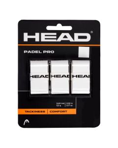 Head Padel Pro Overgrip 3er Pack weiss
