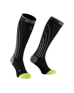 Zero Point Pro Racing Compression Socks schwarz/lime