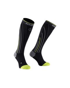 ZeroPoint Comp. Pro Racing Socks schwarz/lime Woman