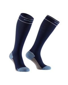 Zero Point Compression Hybrid Socks 17 navy