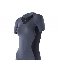 ZeroPoint Athletic T-Shirt Women  dunkel grau