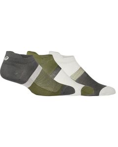 Asics Socken 3er Pack Color Block Ankle mantle green