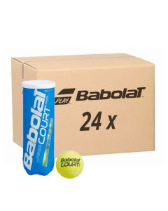 Babolat Court Padel 24 Dosen X3 Ball gelb