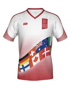 Powerchair-Hockey-WM Nationenshirt Schweiz