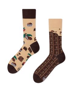 Many Mornings Chocolate Time Crew-Socken