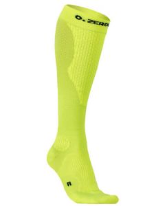 Zero Point Intense Compression Socks neon gelb