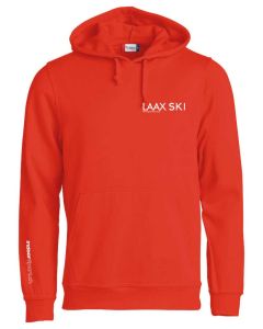 Basic Hoody Laax Ski Rot Senior