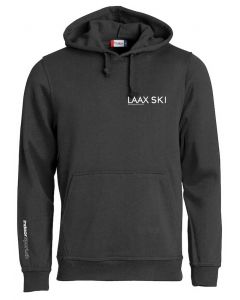Basic Hoody Laax Ski schwarz Senior