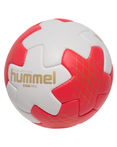 Hummel Star Pro Handball naturweiss/rot