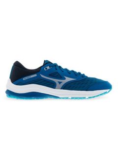 Mizuno Wave Rider 24 JR blue/silver/india