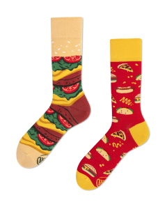 Many Mornings Socken Fast Food Crew-Socken