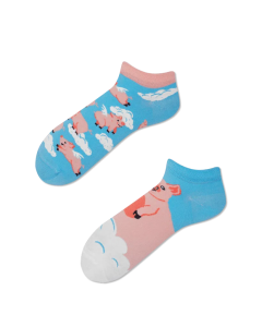 Many Mornings Piggy Dream Low-Socken