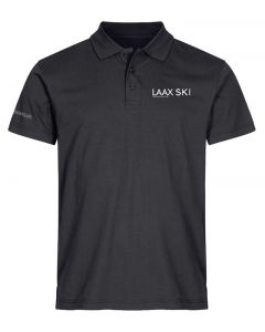 Basic Polo Laax Ski schwarz Senior