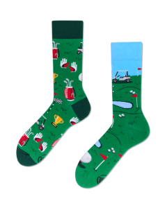 Many Mornings Golf Course Crew-Socken