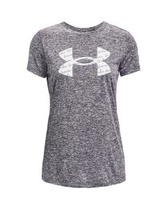 Under Armour Tech Twist T-shirt Lady grau-weiss