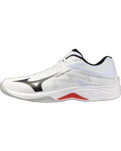 Mizuno LIGHTNING STAR Jr junior white/black/fiery red