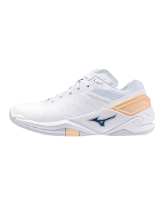 Mizuno Wave Stealth Neo Women white/navy peony