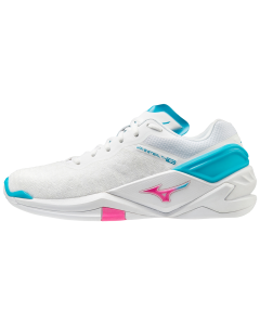 Mizuno Wave Stealth Neo Women white/pink/blue